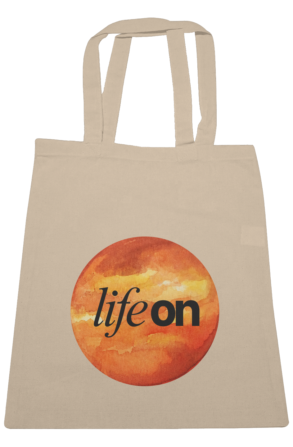 Mars Large Canvas Tote
